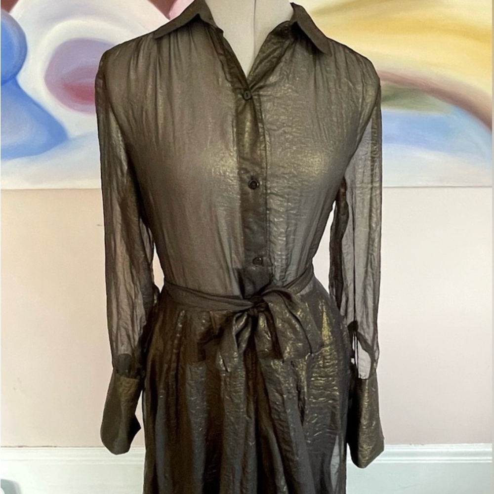 INTENTIONALLY BLANK Samara Shirt Dress NWT